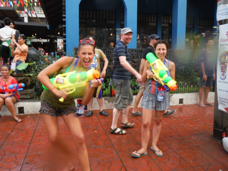 water fight
