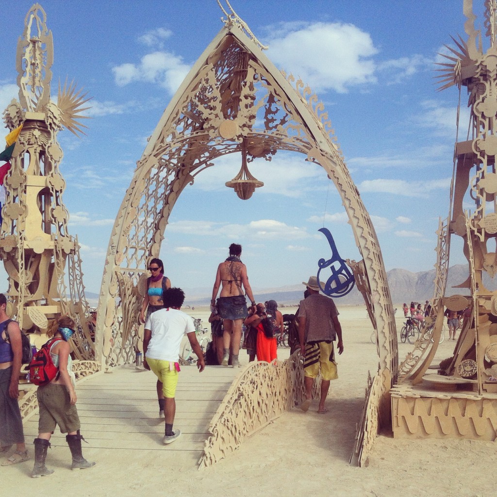 Burning Man Temple 2014
