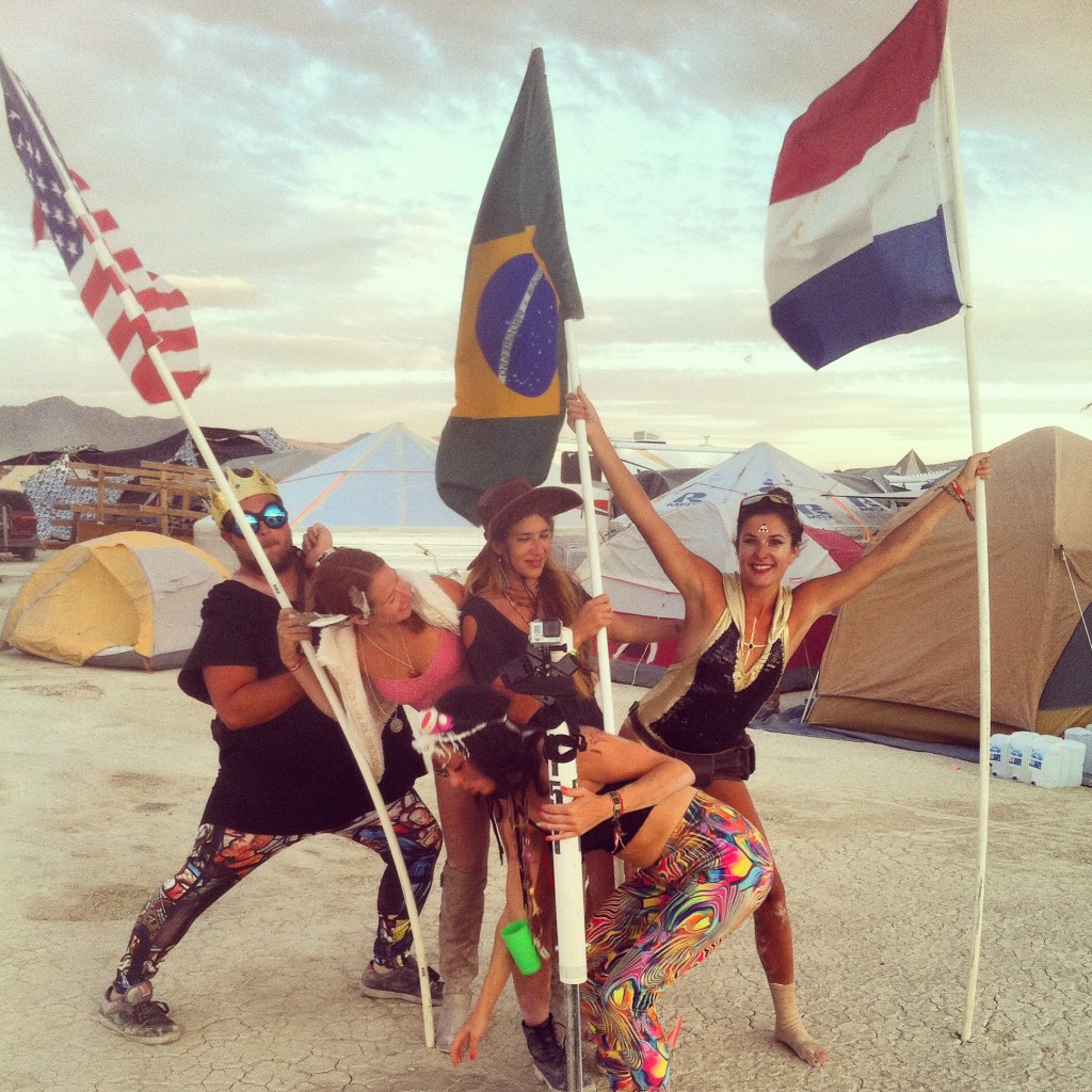 Burning Man family