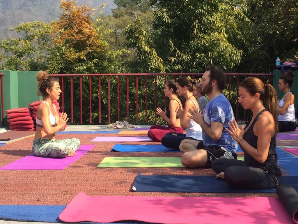 yoga practice Rishikesh